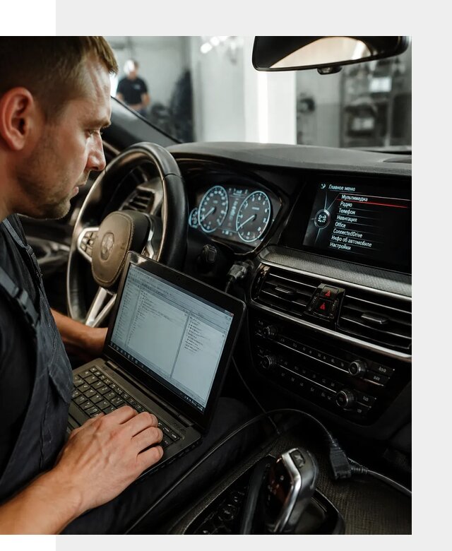 Русификация приборной панели BMW для авто в Сальске от компании