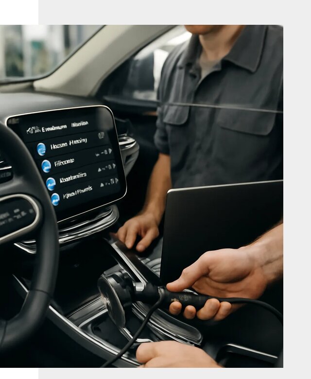Установка приложений Geely для мультимедиа автомобиля в Сальске
