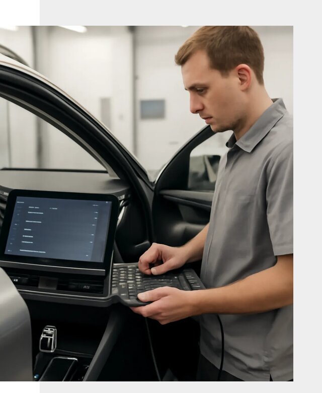 Русификация мультимедиа автомобилей Lynk Co в Сальске